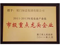 农业产业化市级重点龙头企业